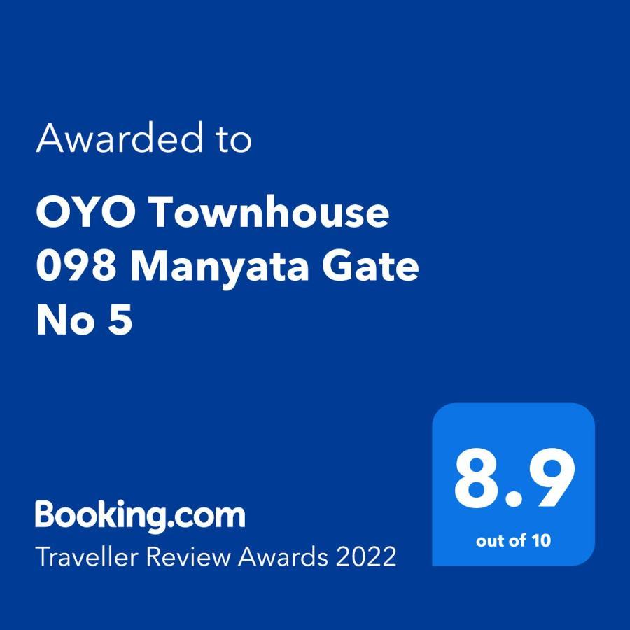 Oyo Townhouse 098 Manyata Gate No 5 Hotel Bengaluru Kültér fotó